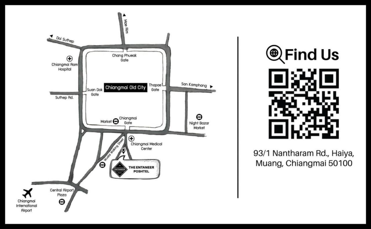 The Entaneer Poshtel Vandrerhjem Chiang Mai Eksteriør bilde